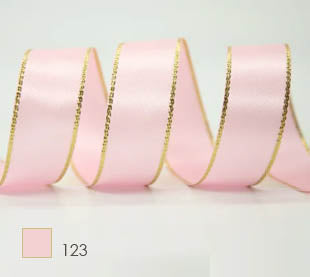 YAMA Gold Metallic Edge Satin Ribbon 28801