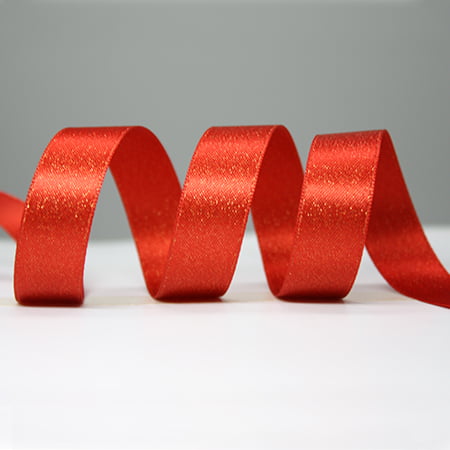 YAMA Polyester Gold Purl Satin Ribbon 28866