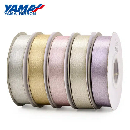 YAMA Polyester Silver Purl Satin Ribbin 28867