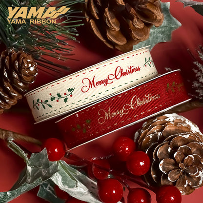 Yama 16MM Width Merry Christmas Ribbon 48160
