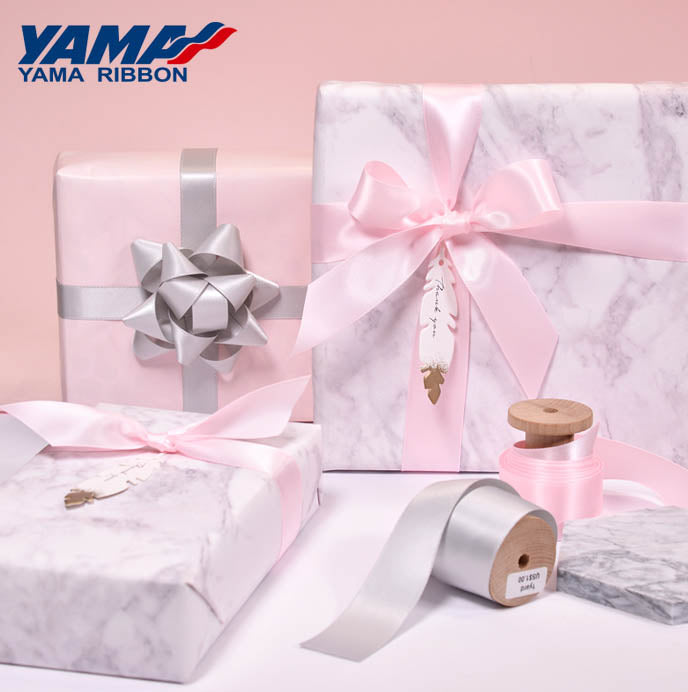 YAMA Recyceled Ribbon Double-Face Satin with RPET Material 28041